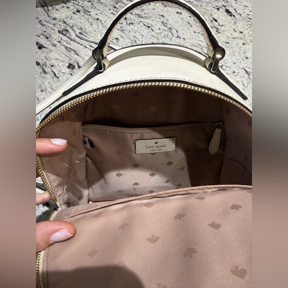 kate spade Cream Mini Backpack - Picture 12 of 16